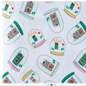 North Pole Snow Globes Microfiber Sheet Set